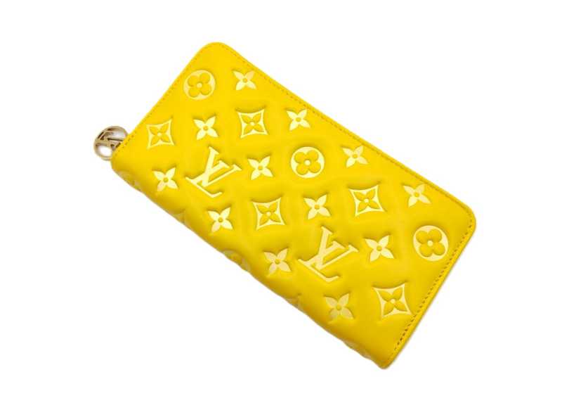 ルイヴィトン新品買取 ジッピー・ウォレット M13699 ギンコイエロー（日本限定カラー）